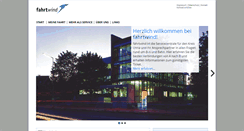 Desktop Screenshot of fahrtwind-online.de